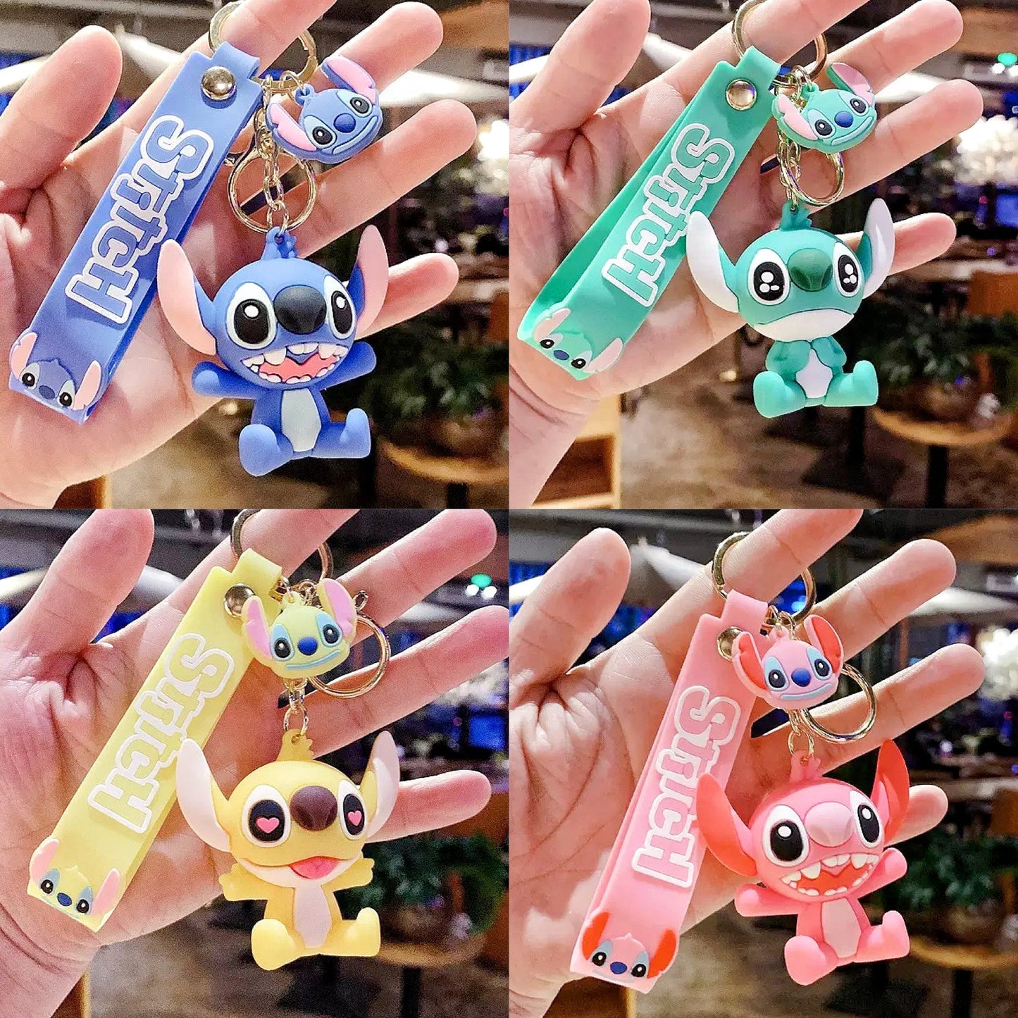 3D Stitch Keychain